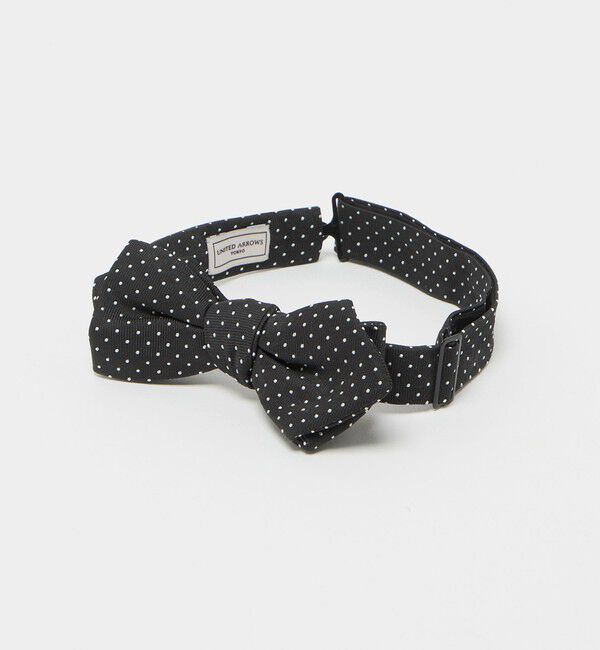 UNITED ARROWS「シルク ピン ドット ボウタイ」|ネクタイ・蝶ネクタイ|BLACK