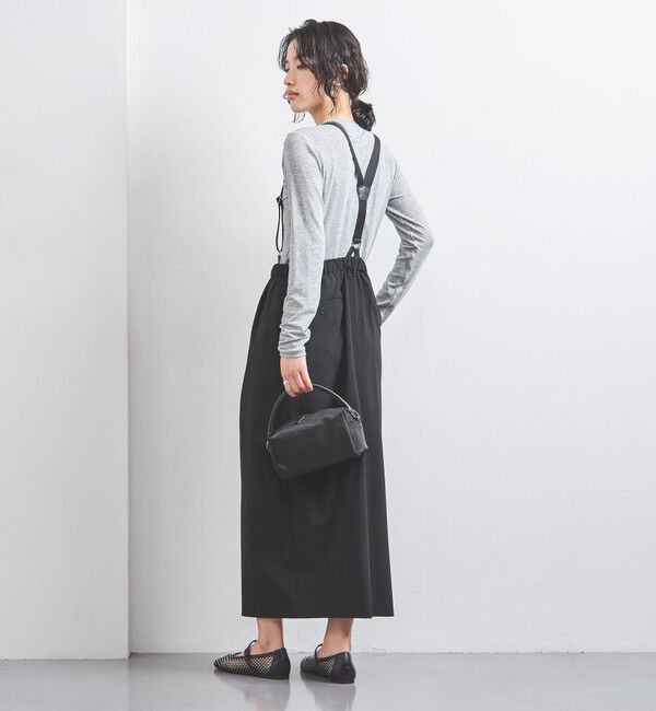 UNITED ARROWS「サスペンダー スカート」|スカート|