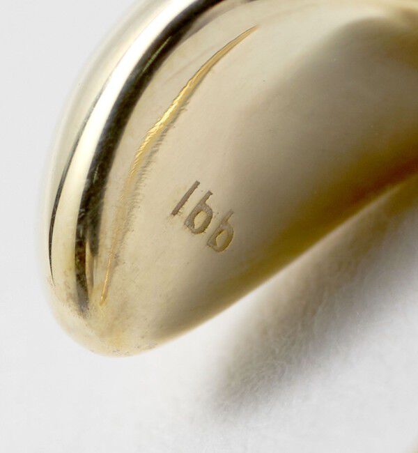 UNITED ARROWS「＜les bonbon＞OBLIQUE GD ピアス」|ピアス|