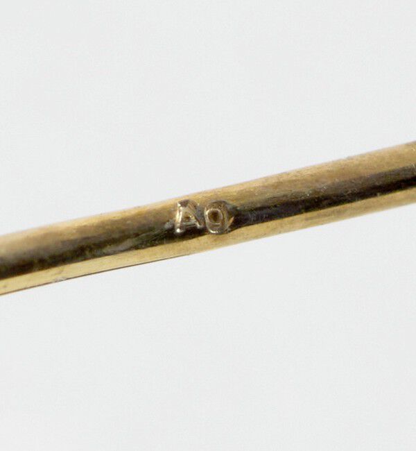 UNITED ARROWS「＜les bonbon＞OBLIQUE GD ピアス」|ピアス|