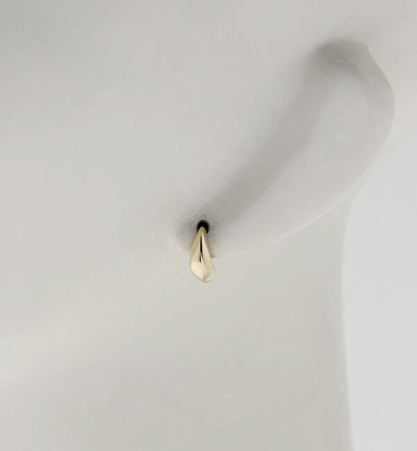 UNITED ARROWS「＜les bonbon＞OBLIQUE GD ピアス」|ピアス|