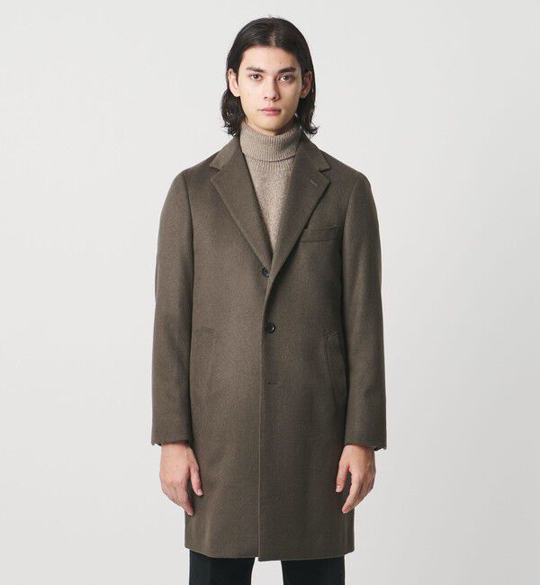 UNITED ARROWS「ウール カシミヤ ビーバーチェスターコート」|チェスターコート|