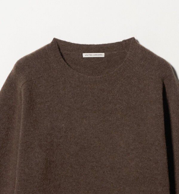 UNITED ARROWS「ヤク ヘアリー クルーネックニット」|ニット・セーター|