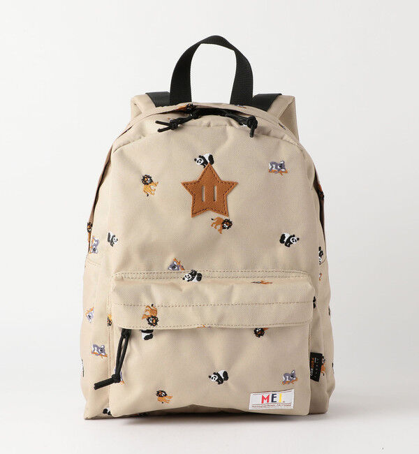 UNITED ARROWS green label relaxing「〔別注〕MEI（メイ）デイパック Mサイズ / アニマル」|リュック|BEIGE
