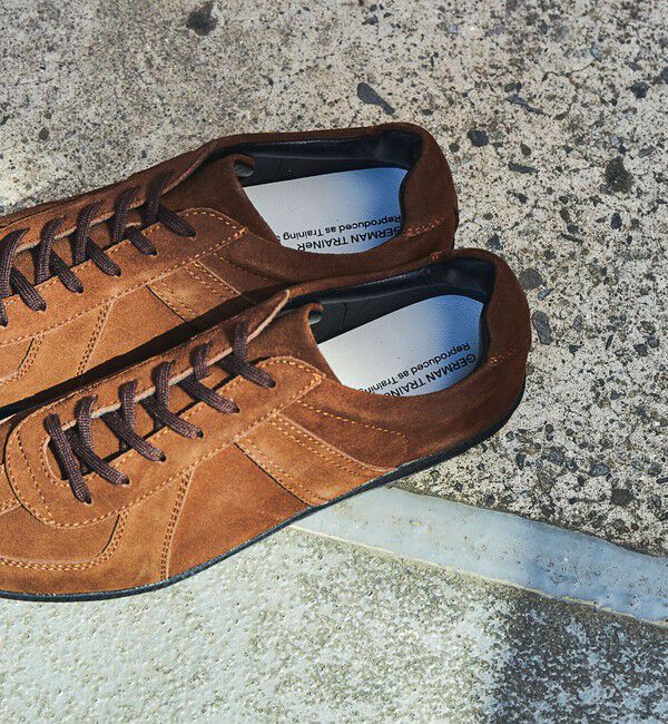 UNITED ARROWS green label relaxing「【別注】＜GERMAN TRAINeR＞GLR ジャーマントレーナー スエード スニーカー」|スニーカー|
