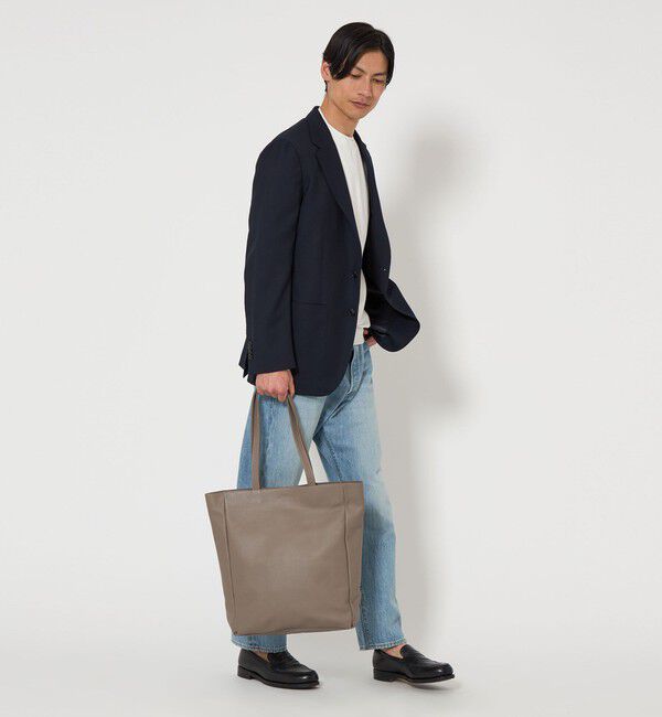 UNITED ARROWS green label relaxing「スタンプ レザー デイリー トートバッグ」|トートバッグ|