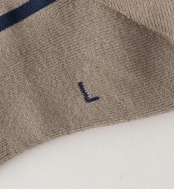 UNITED ARROWS green label relaxing「＜CHICSTOCKS＞ライン ソックス」|ソックス|