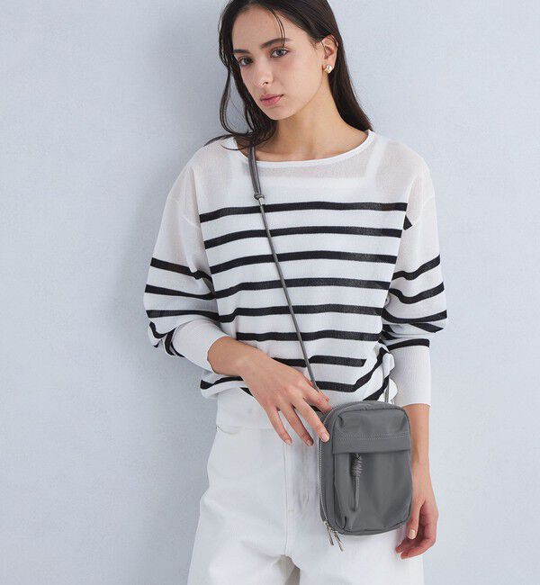 UNITED ARROWS green label relaxing「2WAY マルチ mini ショルダーバッグ -はっ水-」|ショルダー・メッセンジャー|MD.GRAY