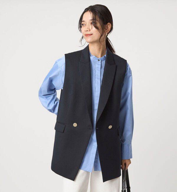 UNITED ARROWS green label relaxing「Greed グリード テーラード ジレ -ウォッシャブル-」|テーラードジャケット|