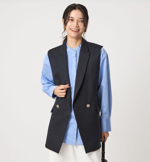 UNITED ARROWS green label relaxing「Greed グリード テーラード ジレ -ウォッシャブル-」|テーラードジャケット|