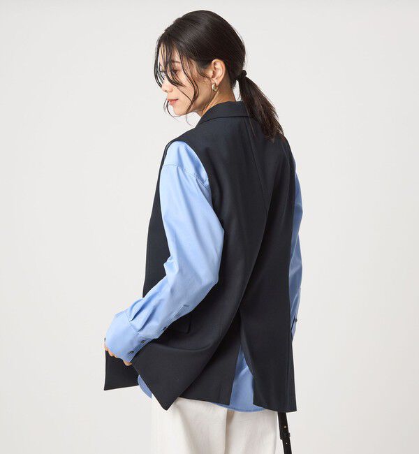 UNITED ARROWS green label relaxing「Greed グリード テーラード ジレ -ウォッシャブル-」|テーラードジャケット|