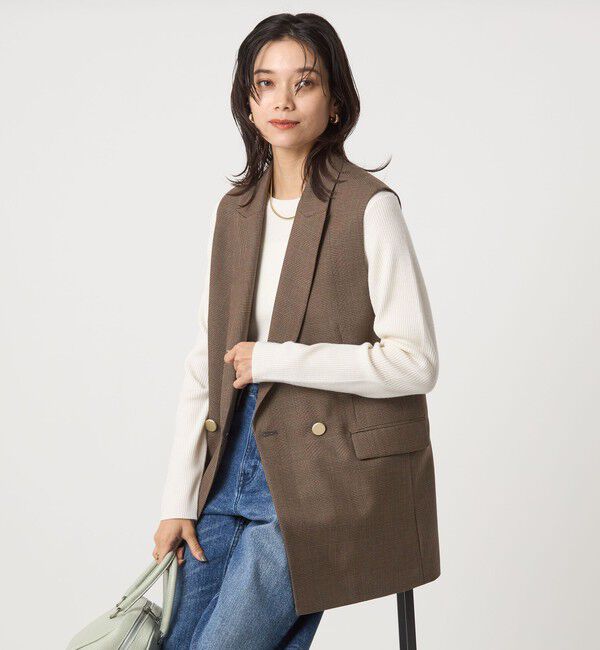 UNITED ARROWS green label relaxing「Greed グリード テーラード ジレ -ウォッシャブル-」|テーラードジャケット|その他1