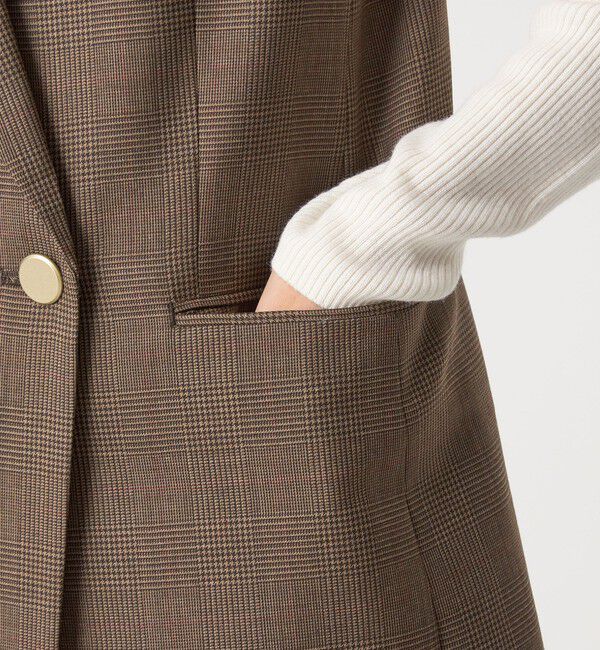 UNITED ARROWS green label relaxing「Greed グリード テーラード ジレ -ウォッシャブル-」|テーラードジャケット|