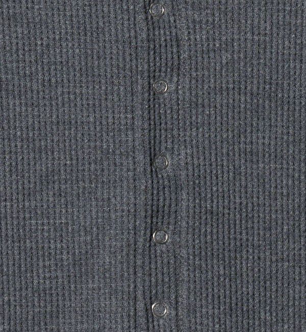 UNITED ARROWS green label relaxing「【WEB限定】＜at ease＞ワッフル ヘンリーネック 5分袖 プルオーバー カットソー」|Tシャツ・カットソー|