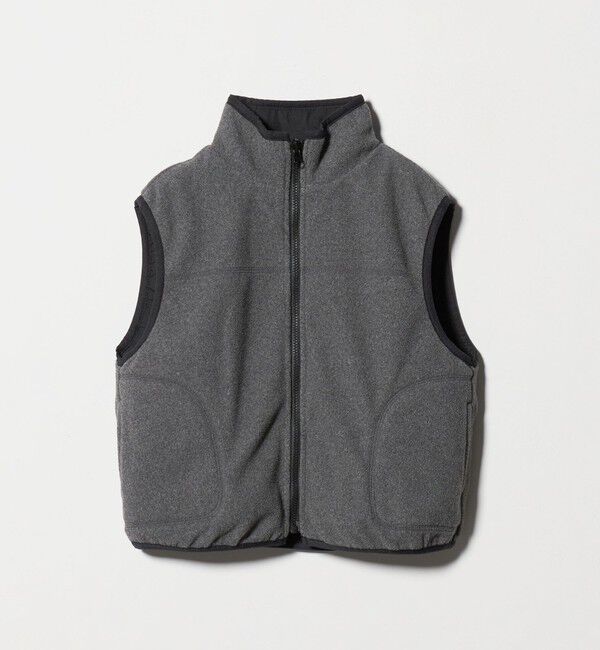 UNITED ARROWS green label relaxing「【スタメンシリーズ】フリース リバーベスト / キッズ  撥水 100cm-160cm 」|ベスト・ジレ|