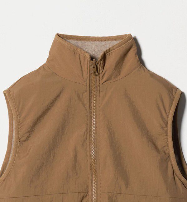 UNITED ARROWS green label relaxing「【スタメンシリーズ】フリース リバーベスト / キッズ  撥水 100cm-160cm 」|ベスト・ジレ|