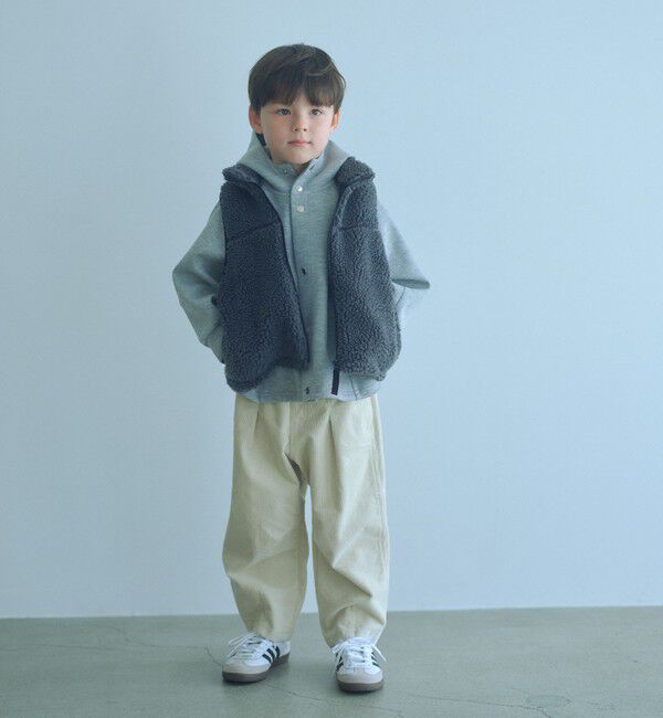 UNITED ARROWS green label relaxing「【スタメンシリーズ】ボアベスト / キッズ  100cm-160cm」|ベスト・ジレ|
