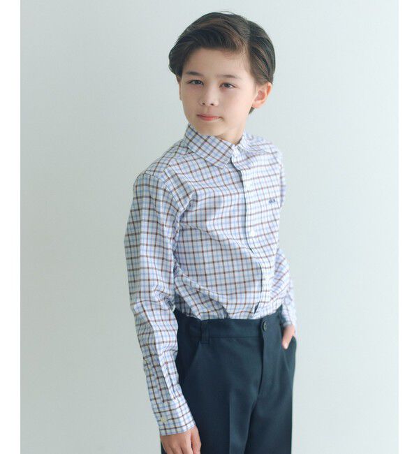 UNITED ARROWS green label relaxing「チェックシャツ / キッズ 140cm-160cm」|シャツ・ブラウス|