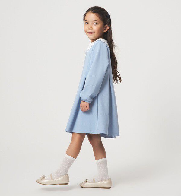 UNITED ARROWS green label relaxing「リップル ワンピース / キッズ 110cm-130cm」|ワンピース|
