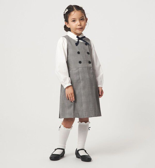 UNITED ARROWS green label relaxing「マルエリ リボン ブラウス / キッズ 110cm-130cm」|シャツ・ブラウス|