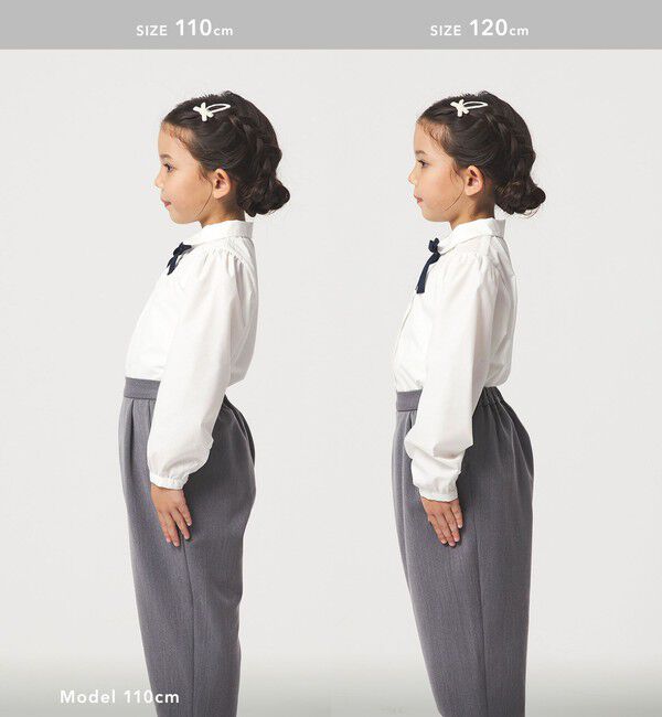 UNITED ARROWS green label relaxing「マルエリ リボン ブラウス / キッズ 110cm-130cm」|シャツ・ブラウス|