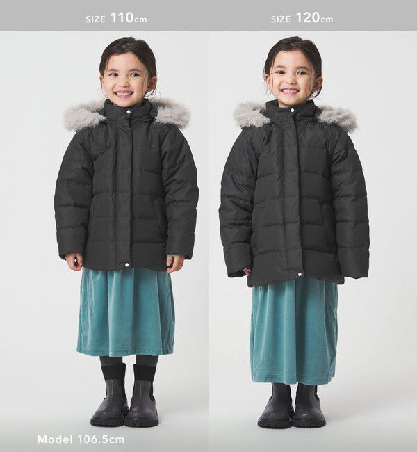 UNITED ARROWS green label relaxing「GIRLSダウンコート / キッズ 100cm-130cm」|ダウン|