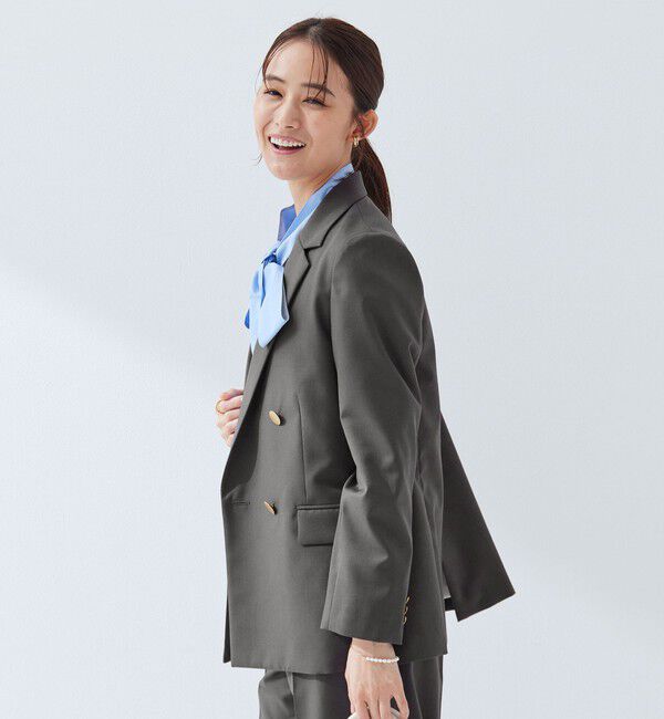 UNITED ARROWS green label relaxing「［size SHORTあり］Greed グリード ダブル ジャケット ウォッシャブル」|テーラードジャケット|