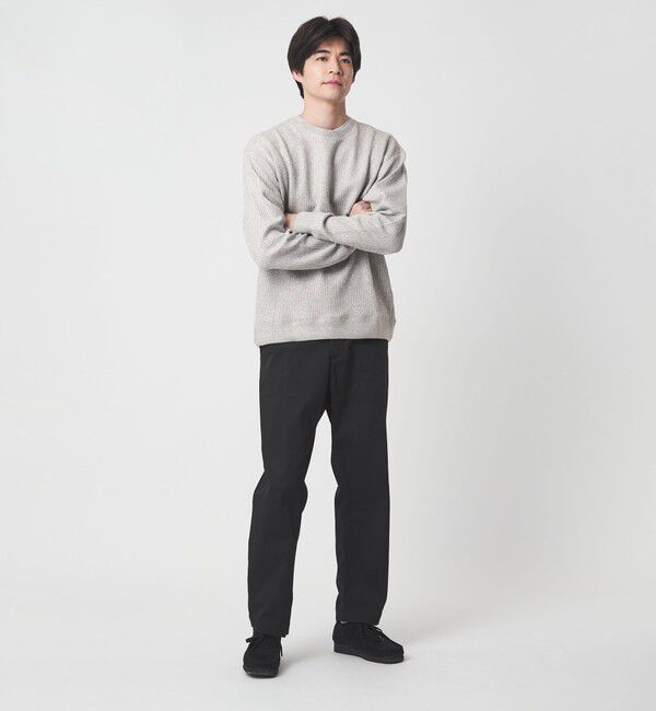 UNITED ARROWS green label relaxing「メランジ ダブルフェイス クルーネック カットソー」|Tシャツ・カットソー|