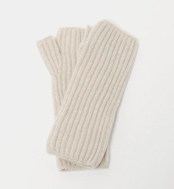 UNITED ARROWS green label relaxing「【別注】＜Johnstons of Elgin＞ニットグローブ / 手袋」|手袋|BEIGE