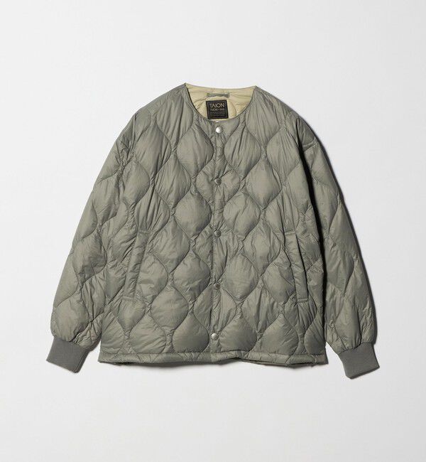UNITED ARROWS green label relaxing「【別注】＜TAION＞ノーカラー ダウン / キッズ  140cm-150cm」|ダウン|