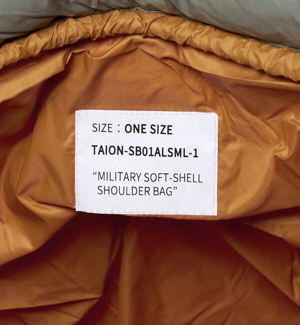 UNITED ARROWS green label relaxing「＜TAION＞ソフトシェル  ダウン ショルダーバッグ」|ショルダー・メッセンジャー|