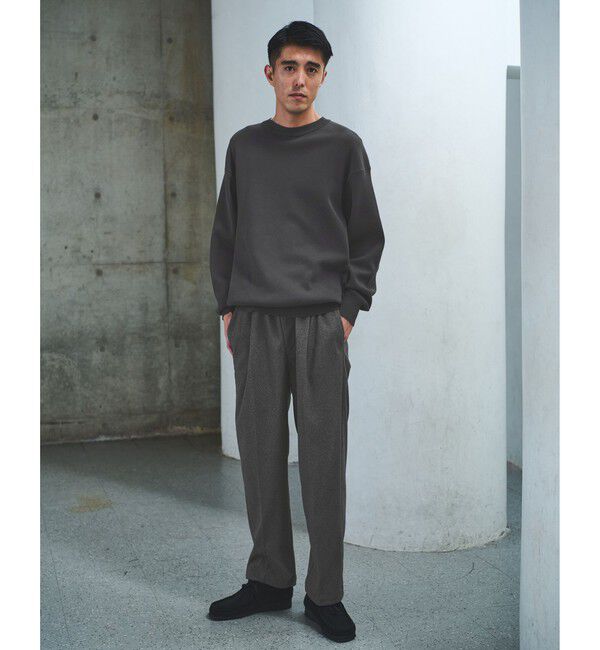 UNITED ARROWS green label relaxing「コットン スウェット クルーネック ニット」|ニット・セーター|