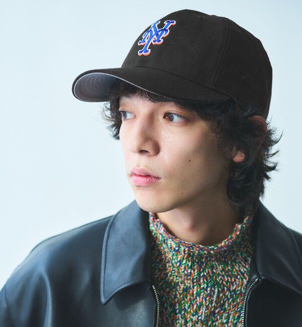 UNITED ARROWS green label relaxing「【別注】＜NEW ERA＞9THIRTY W  ロゴ キャップ」|キャップ・キャスケット|BLACK