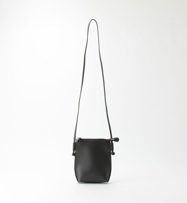 BEAUTY&YOUTH UNITED ARROWS「フォルム ジッパー ポーチ/バッグ」|ショルダー・メッセンジャー|DK.GRAY