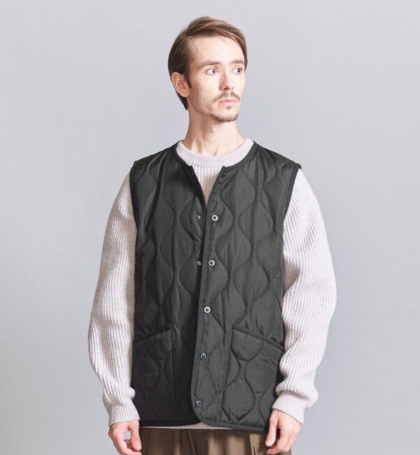 BEAUTY&YOUTH UNITED ARROWS「＜TAION＞ ミリタリー クルーネック ダウンベスト」|その他|