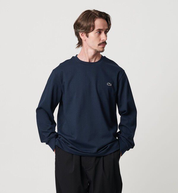 BEAUTY&YOUTH UNITED ARROWS「＜LACOSTE＞1ポイント ロングスリーブ Tシャツ」|Tシャツ・カットソー|