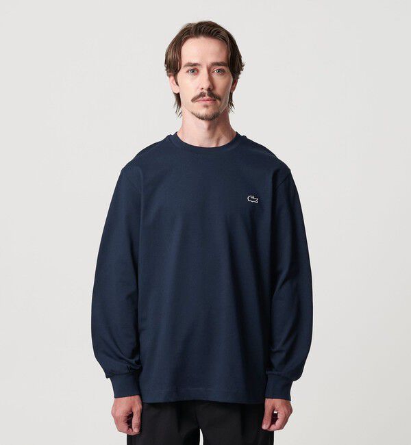 BEAUTY&YOUTH UNITED ARROWS「＜LACOSTE＞1ポイント ロングスリーブ Tシャツ」|Tシャツ・カットソー|