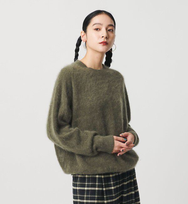 BEAUTY&YOUTH UNITED ARROWS「カシミヤ クルーネックニットプルオーバー」|ニット・セーター|