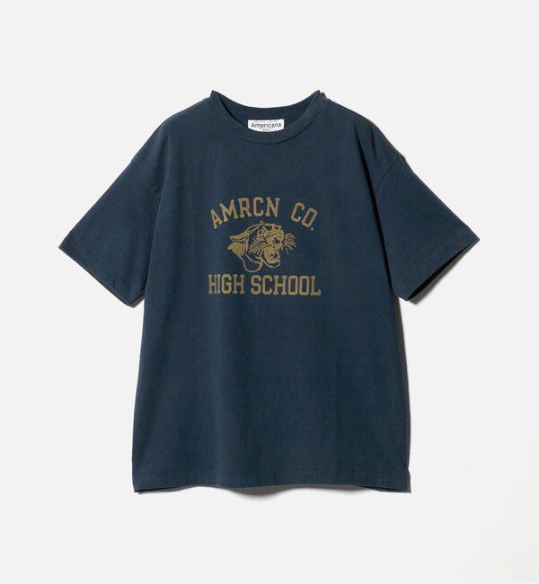 BEAUTY&YOUTH UNITED ARROWS「＜Americana＞ロゴプリントTシャツ」|Tシャツ・カットソー|