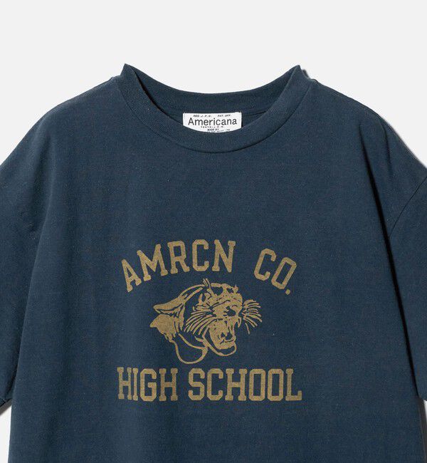 BEAUTY&YOUTH UNITED ARROWS「＜Americana＞ロゴプリントTシャツ」|Tシャツ・カットソー|