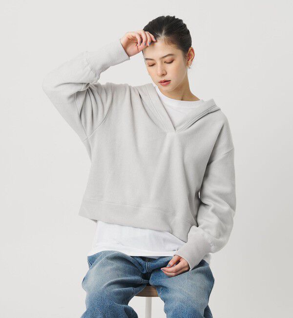 BEAUTY&YOUTH UNITED ARROWS「パイル スキッパーフーディ」|Tシャツ・カットソー|