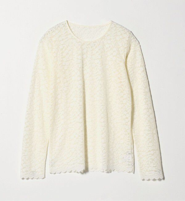 STEVEN ALAN「＜Steven Alan＞フラワーレース プルオーバー」|Tシャツ・カットソー|