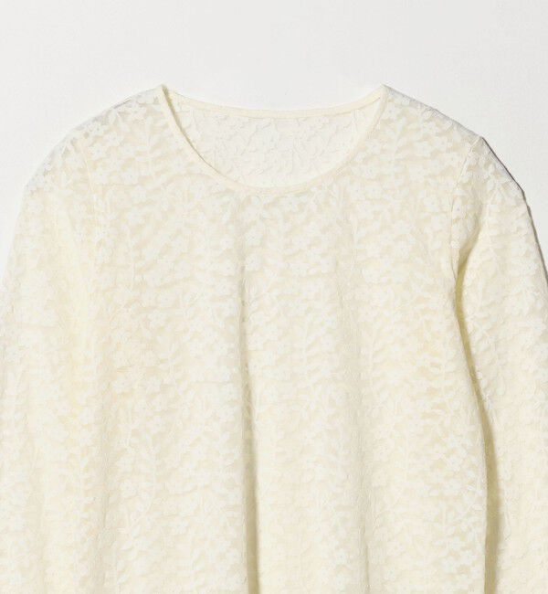 STEVEN ALAN「＜Steven Alan＞フラワーレース プルオーバー」|Tシャツ・カットソー|