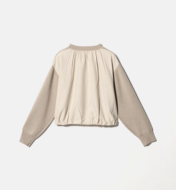 BEAUTY&YOUTH UNITED ARROWS「【WEB限定 Wardrobe DAILY MINIMAL】ドロスト ドッキングニットプルオーバー ウォッシャブル」|ニット・セーター|