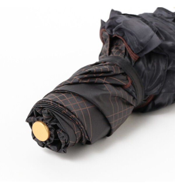 Ray BEAMS 「Ray BEAMS / フリル 晴雨兼用 折りたたみ傘」|傘|