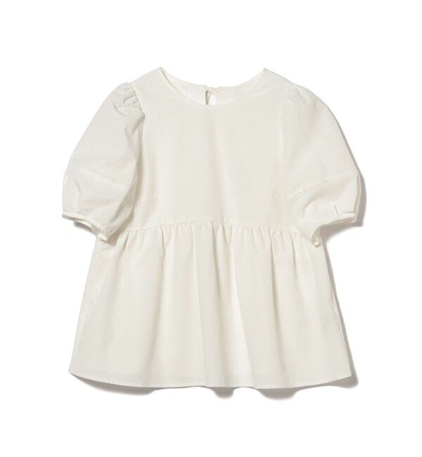 Ray BEAMS 「Ray BEAMS / ランタンスリーブ ギャザー ブラウス」|シャツ・ブラウス|