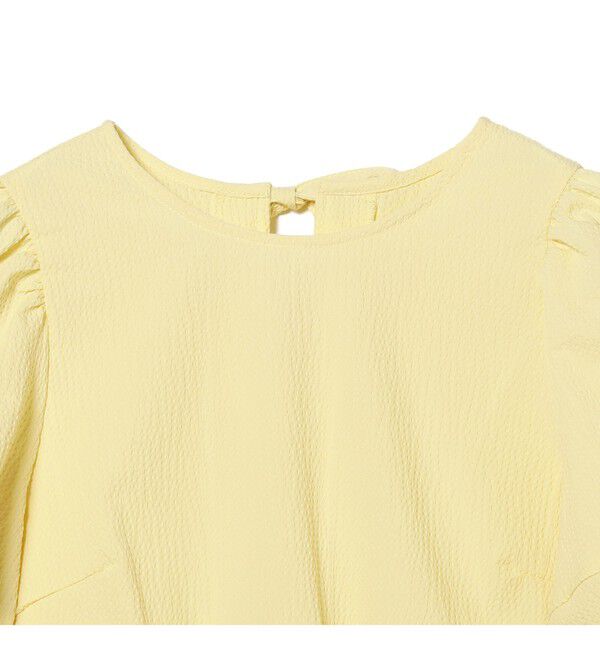 Ray BEAMS 「Ray BEAMS / ランタンスリーブ ギャザー ブラウス」|シャツ・ブラウス|