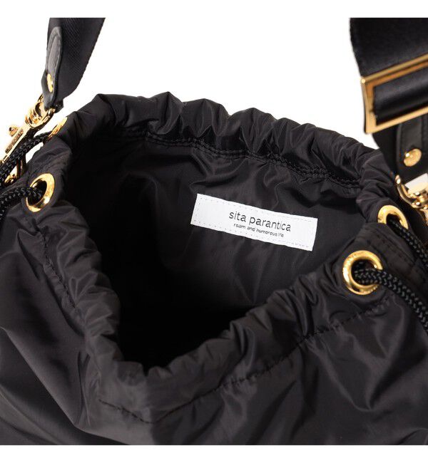 Demi-Luxe BEAMS 「sita parantica / 別注 巾着 ショルダーバッグ」|トートバッグ|