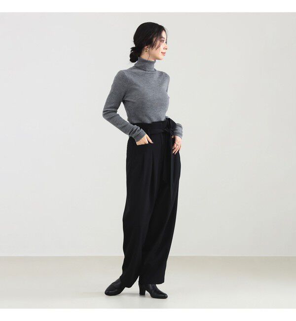 Demi-Luxe BEAMS 「リブ タートルネックニット」|ニット・セーター|