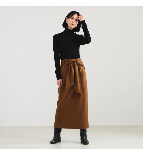 Demi-Luxe BEAMS 「リブ タートルネックニット」|ニット・セーター|